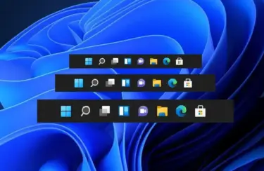 resize taskbar windows
