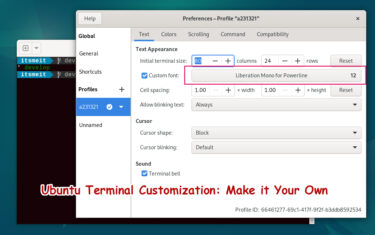 Custom Ubuntu Terminal